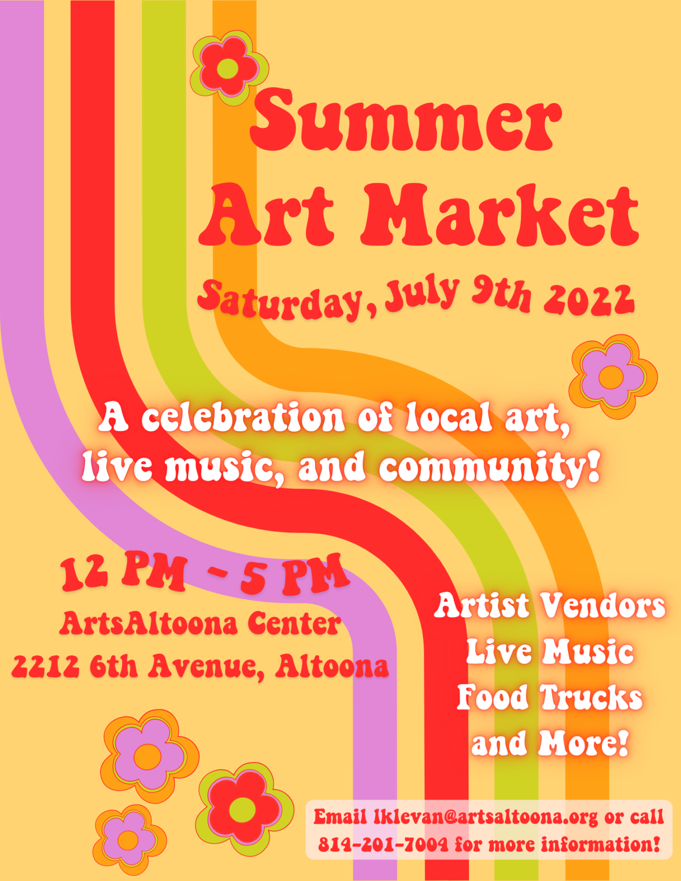 Summer Art Market Explore Altoona